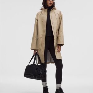NEW Lululemon Waterproof Fishtail Rain Coat - Lululemon Trench Coat